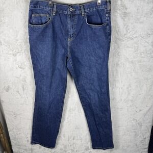 Tommy Bahama Jeans Mens‎ 38x34 Standard Fit Dark Wash 100% Cotton Straight Leg